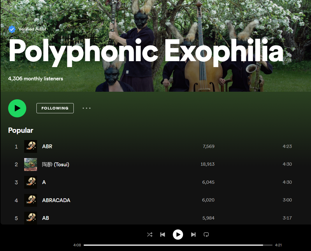 Polyphonic Exophilia