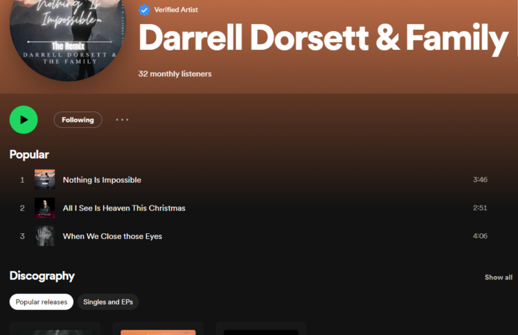 Darrell Dorsett & The Family