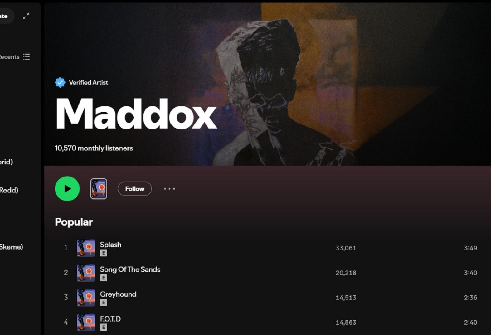Maddox | a gritty, high-energy anthem
