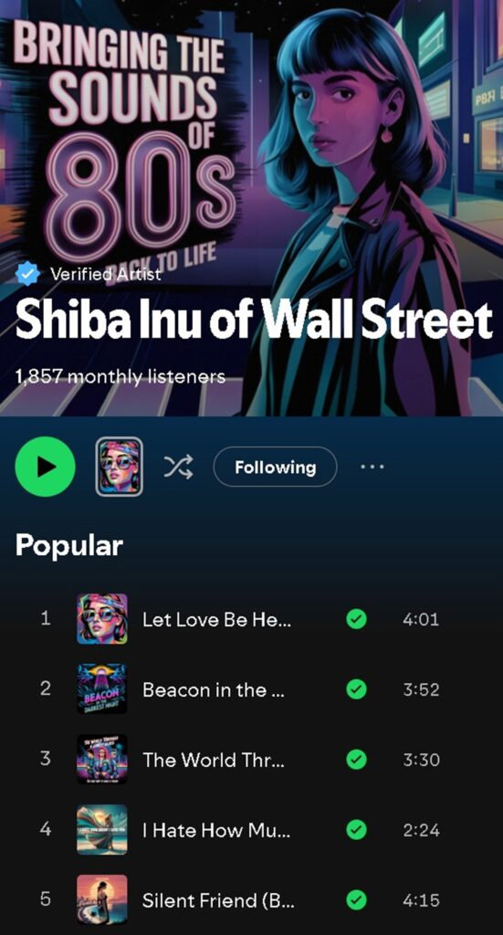 Shiba Inu of Wall Street